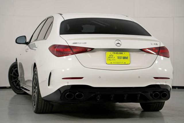 used 2023 Mercedes-Benz AMG C 43 car, priced at $35,500