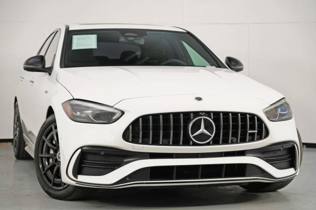 used 2023 Mercedes-Benz AMG C 43 car, priced at $35,500