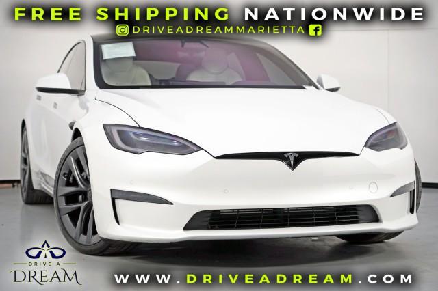 used 2021 Tesla Model S car, priced at $47,500