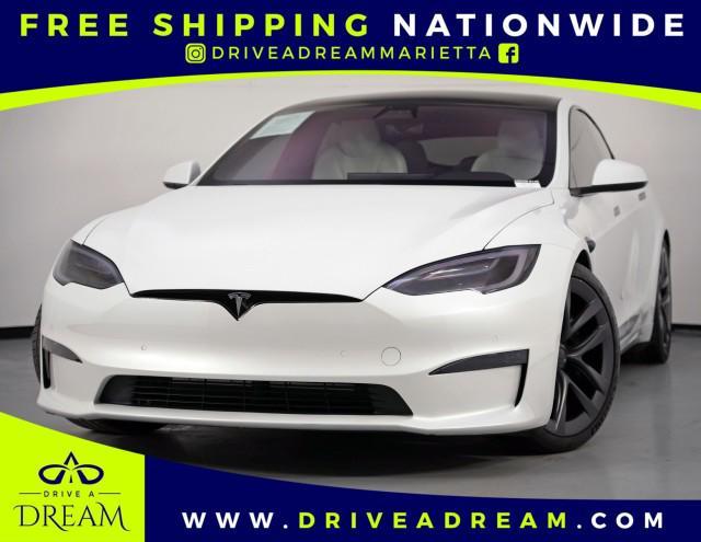 used 2021 Tesla Model S car, priced at $47,500