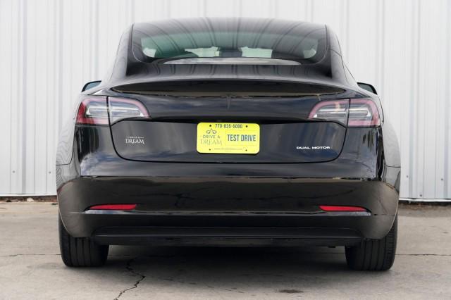 used 2022 Tesla Model 3 car, priced at $21,500