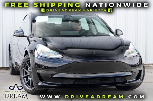 used 2022 Tesla Model 3 car, priced at $21,500