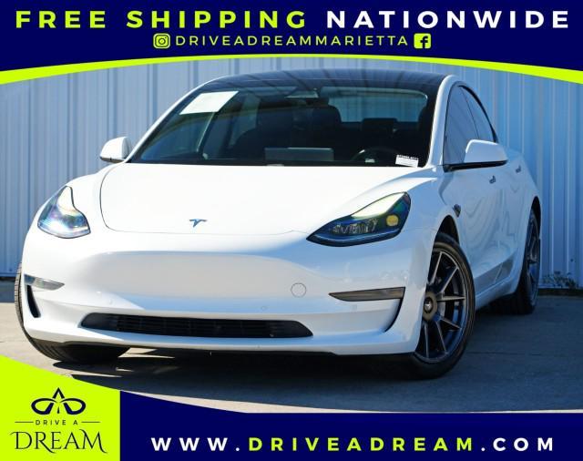 used 2021 Tesla Model 3 car, priced at $19,500