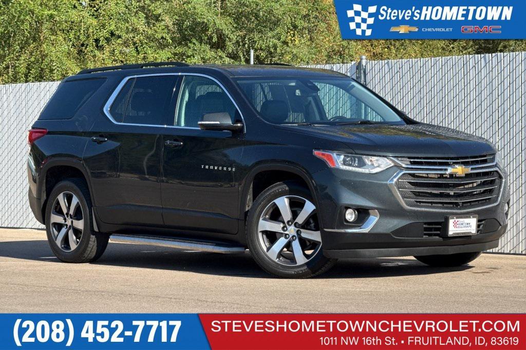 used 2021 Chevrolet Traverse car, priced at $22,997