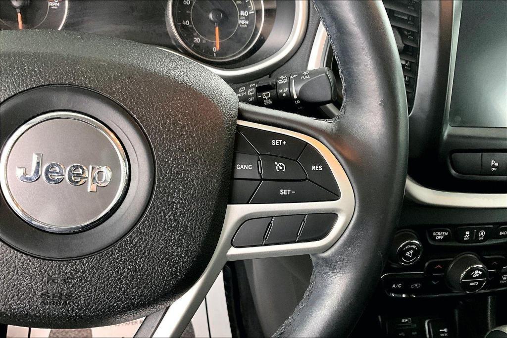 used 2017 Jeep Cherokee car, priced at $12,998