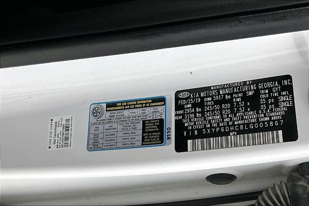 used 2020 Kia Telluride car, priced at $16,900