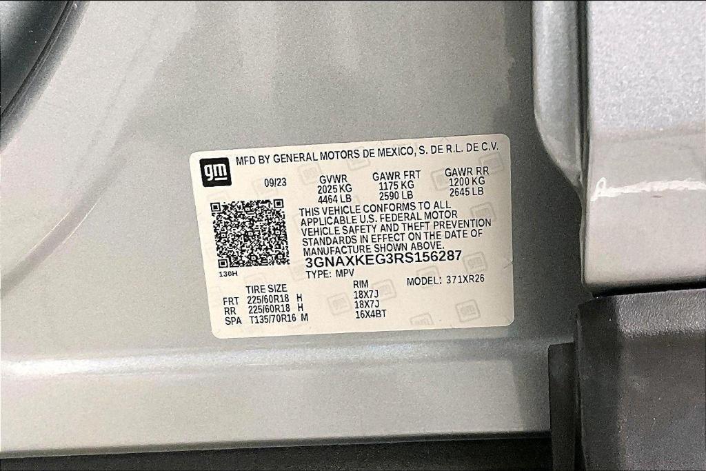 used 2024 Chevrolet Equinox car, priced at $18,500