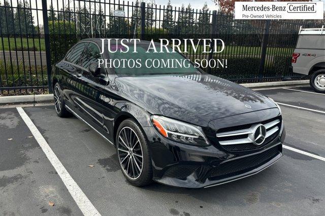 used 2021 Mercedes-Benz C-Class car, priced at $25,499