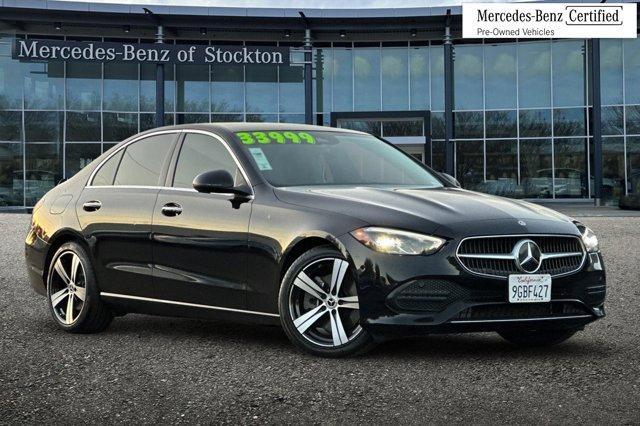 used 2023 Mercedes-Benz C-Class car, priced at $33,999