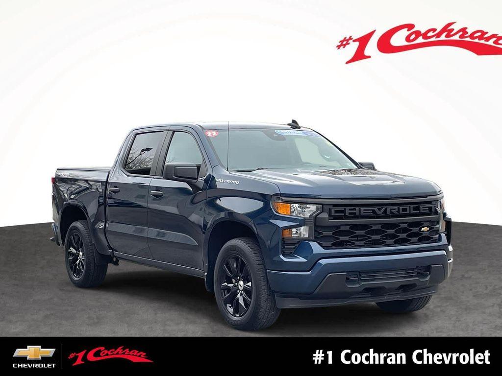 used 2022 Chevrolet Silverado 1500 car, priced at $32,597