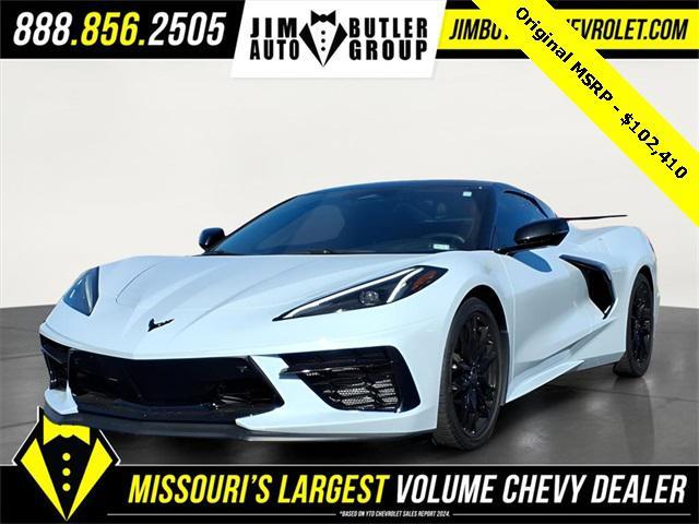used 2024 Chevrolet Corvette car, priced at $79,498