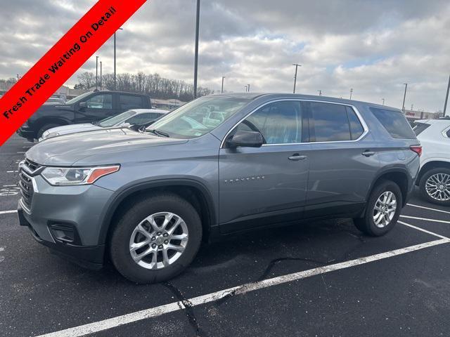 used 2020 Chevrolet Traverse car, priced at $14,297