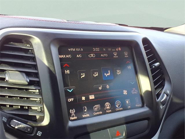 used 2017 Jeep Cherokee car, priced at $13,000