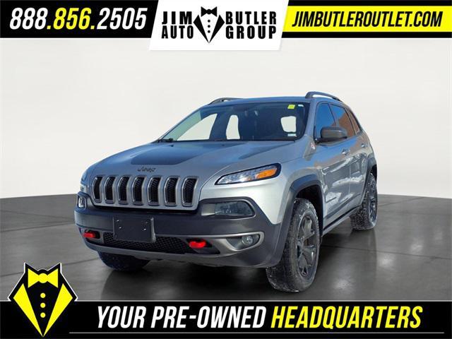 used 2017 Jeep Cherokee car, priced at $13,000