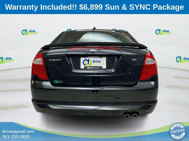 used 2012 Ford Fusion car, priced at $6,899