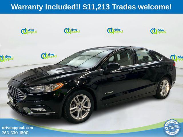 used 2018 Ford Fusion Hybrid car, priced at $11,213