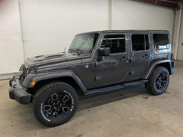 used 2017 Jeep Wrangler Unlimited car, priced at $20,990