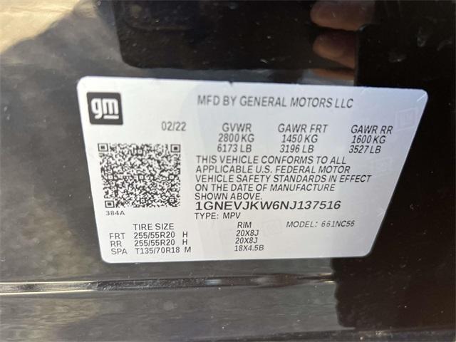 used 2022 Chevrolet Traverse car, priced at $33,500