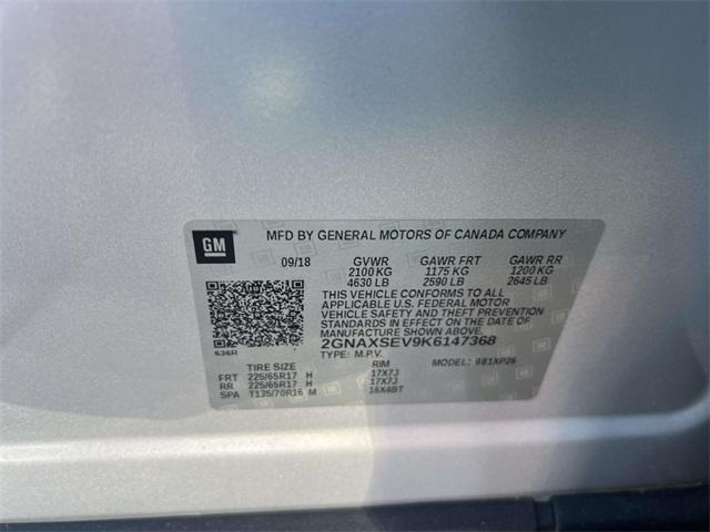 used 2019 Chevrolet Equinox car, priced at $12,900