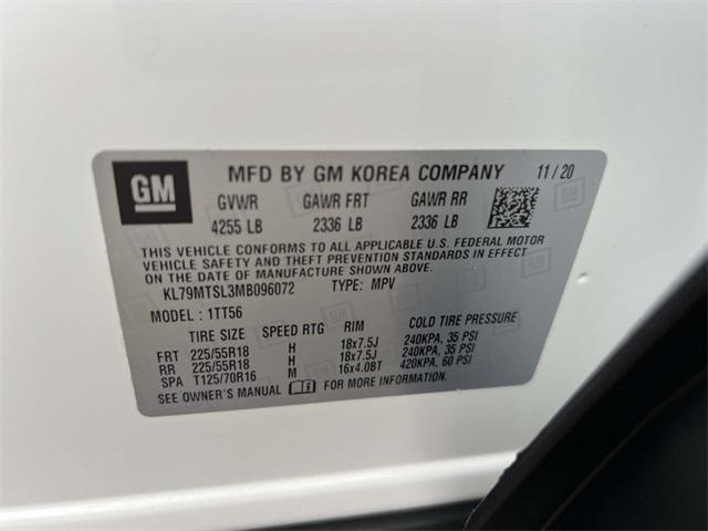 used 2021 Chevrolet TrailBlazer car, priced at $16,950