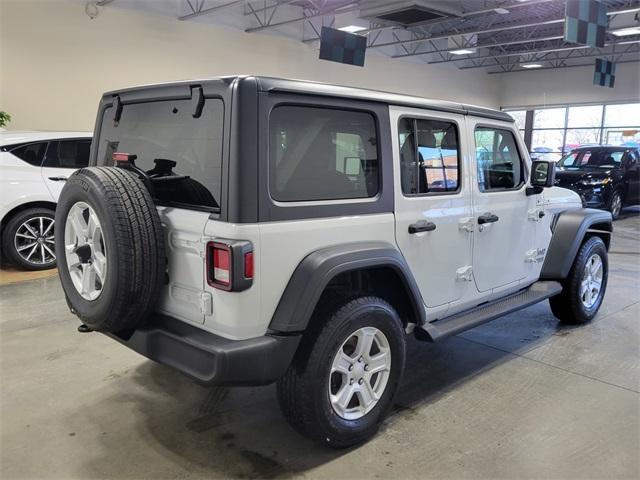 used 2021 Jeep Wrangler Unlimited car, priced at $20,977