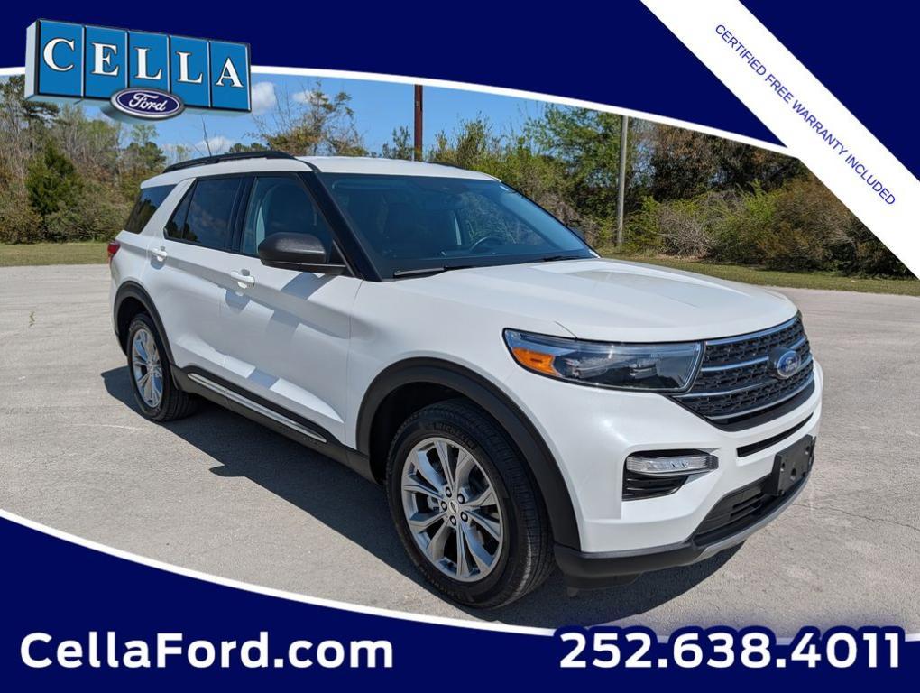 used 2023 Ford Explorer car, priced at $34,999