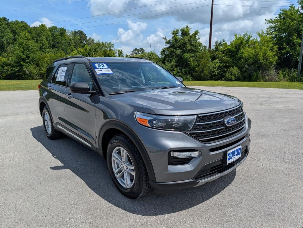 used 2022 Ford Explorer car, priced at $28,605