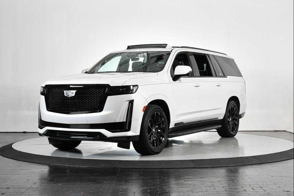 used 2021 Cadillac Escalade ESV car, priced at $57,998