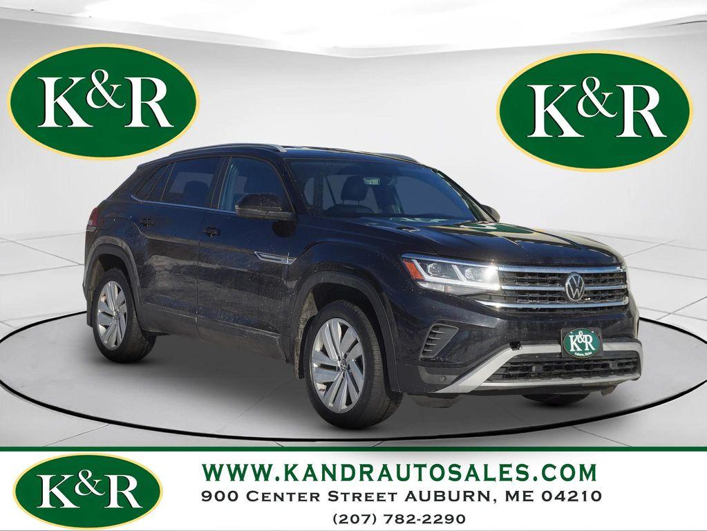 used 2022 Volkswagen Atlas Cross Sport car, priced at $23,348