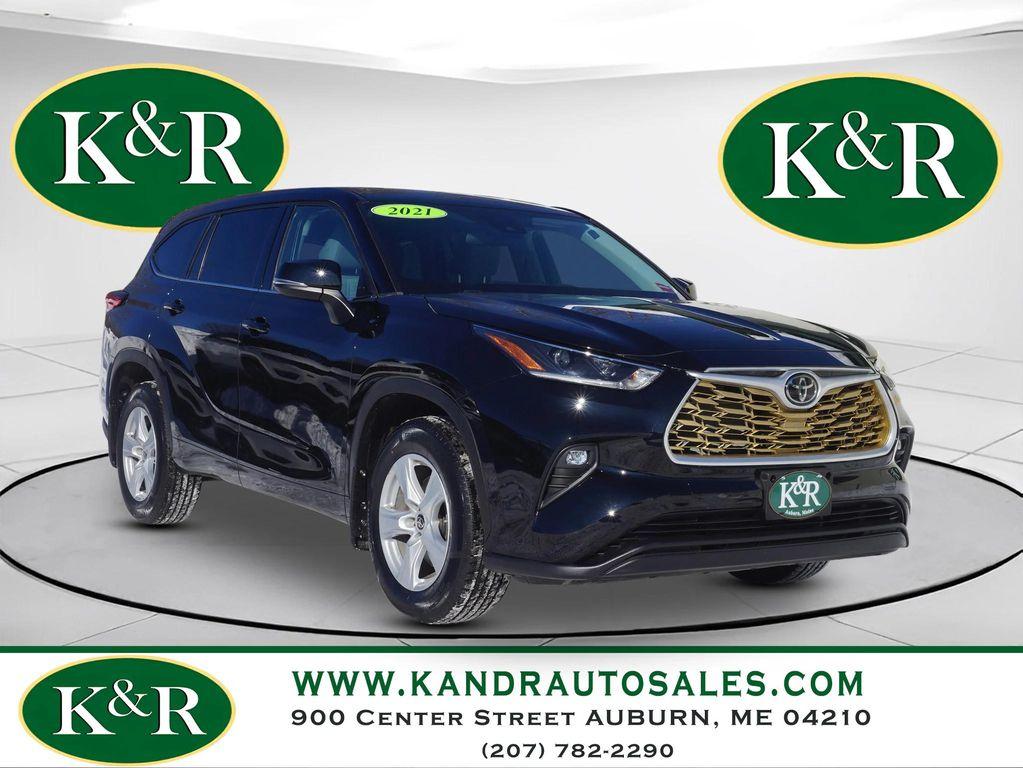 used 2021 Toyota Highlander car, priced at $28,290
