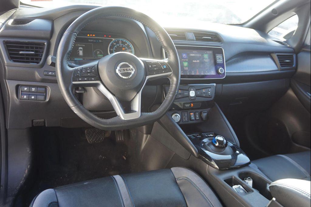 used 2021 Nissan Leaf car, priced at $16,245