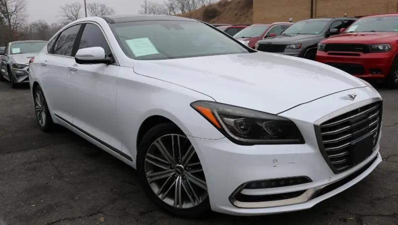 used 2018 Genesis G80 car, priced at $15,777
