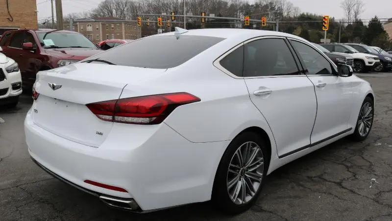 used 2018 Genesis G80 car, priced at $16,877