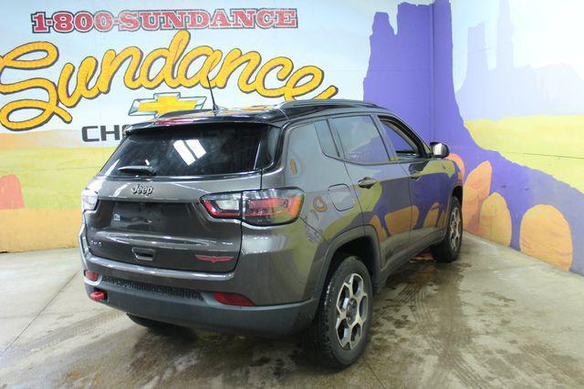 used 2022 Jeep Compass car, priced at $23,900