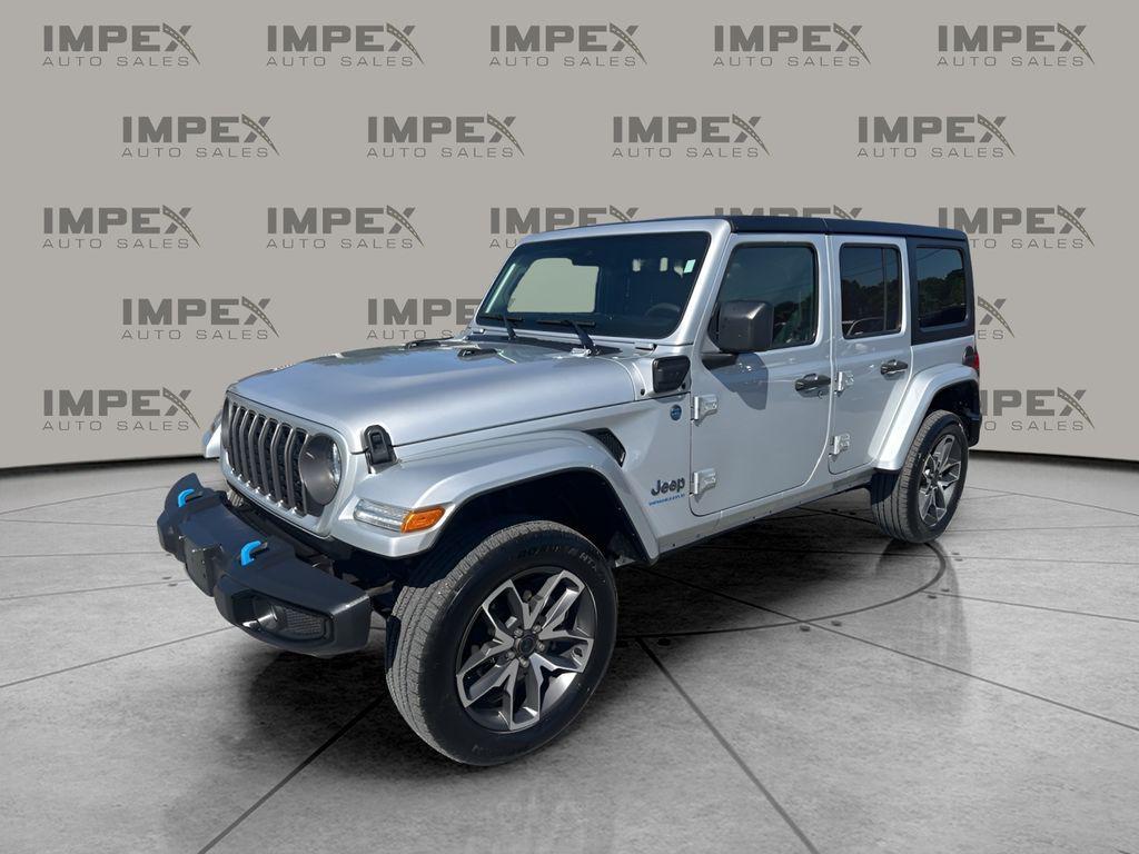 used 2024 Jeep Wrangler 4xe car, priced at $33,450