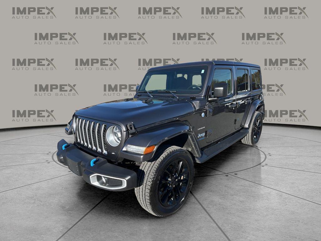 used 2022 Jeep Wrangler Unlimited 4xe car, priced at $26,750