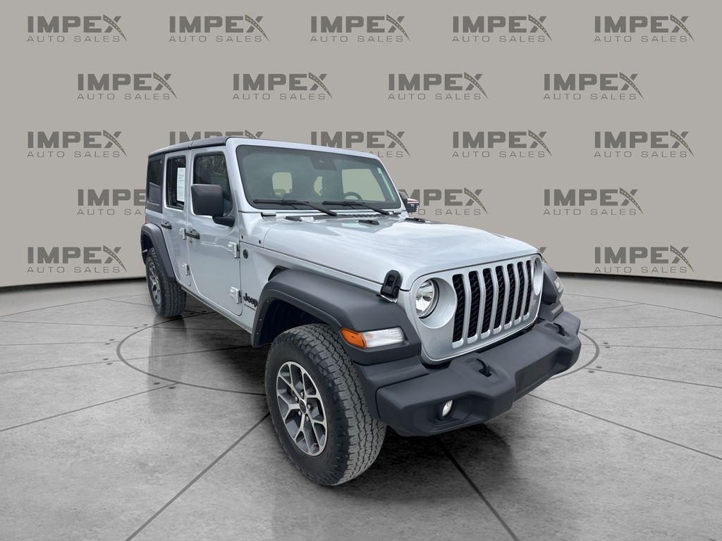 used 2024 Jeep Wrangler car, priced at $31,450