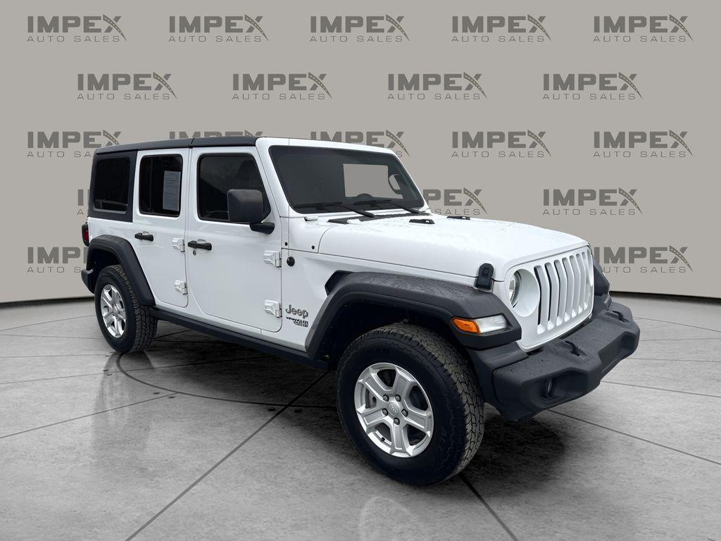 used 2019 Jeep Wrangler Unlimited car, priced at $21,600