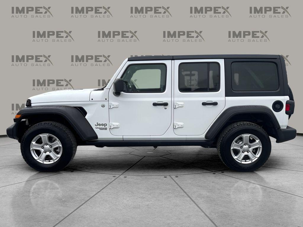 used 2019 Jeep Wrangler Unlimited car, priced at $21,600