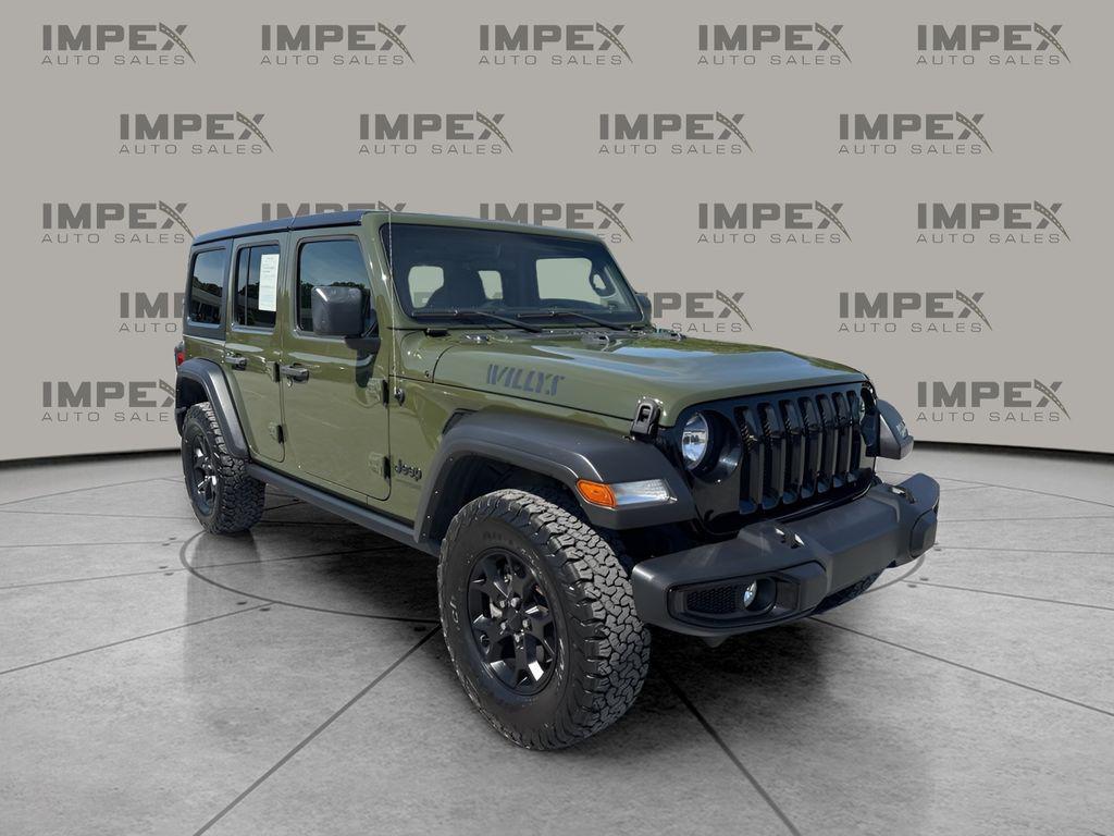 used 2022 Jeep Wrangler Unlimited car, priced at $30,990