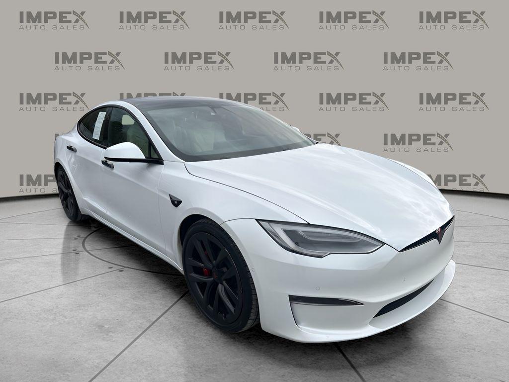 used 2021 Tesla Model S car, priced at $52,900