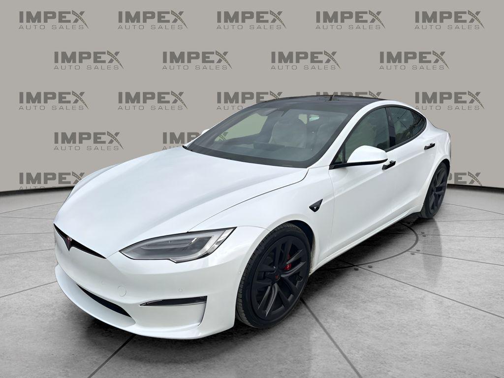 used 2021 Tesla Model S car, priced at $52,900