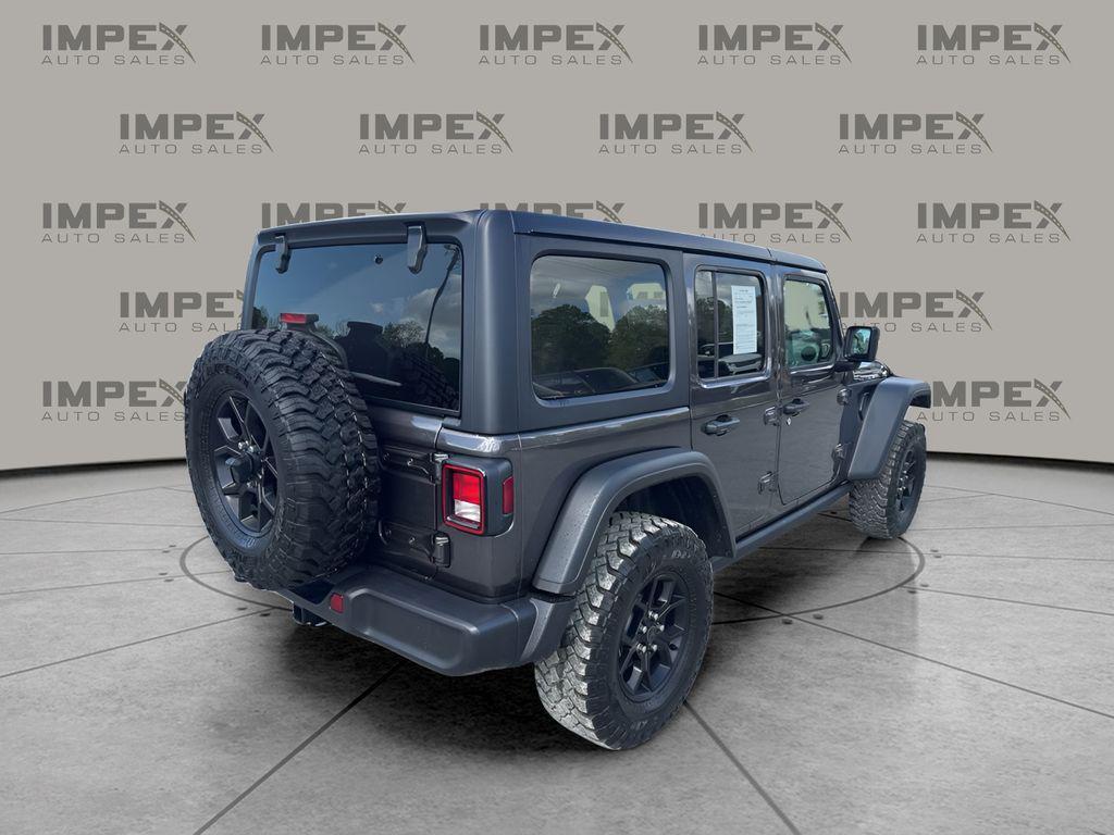 used 2025 Jeep Wrangler car, priced at $36,995