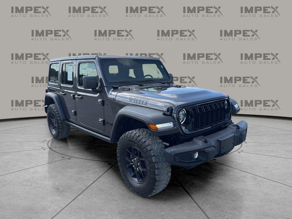 used 2025 Jeep Wrangler car, priced at $36,995