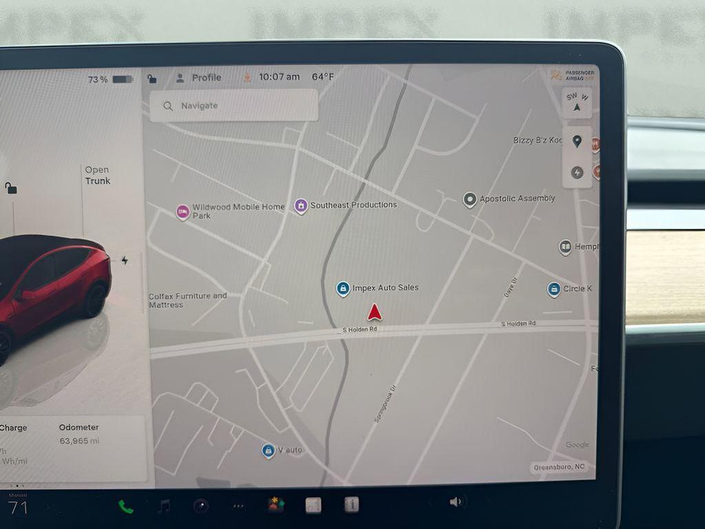 used 2023 Tesla Model Y car, priced at $30,495