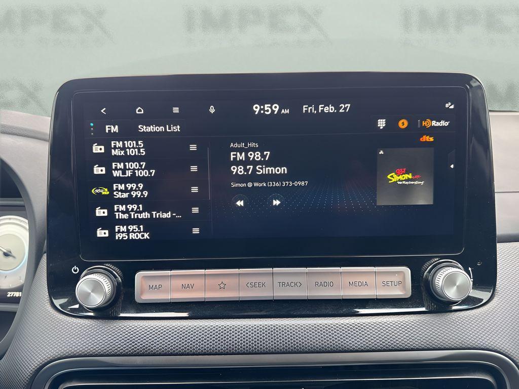 used 2023 Hyundai Kona EV car, priced at $17,850