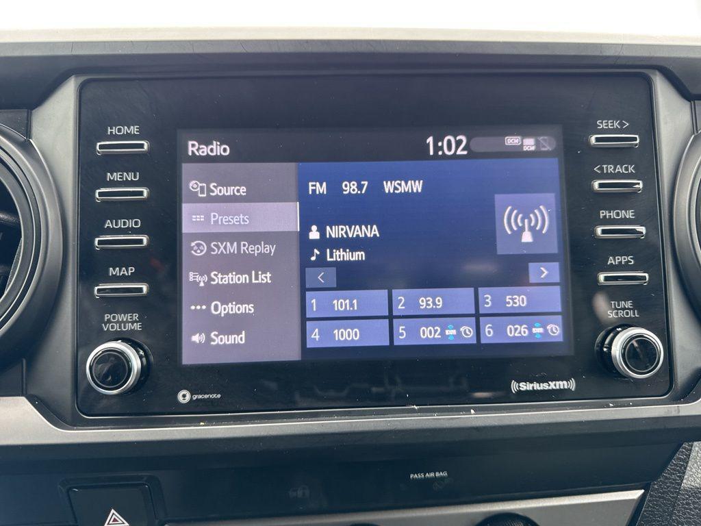 used 2022 Toyota Tacoma car, priced at $21,653