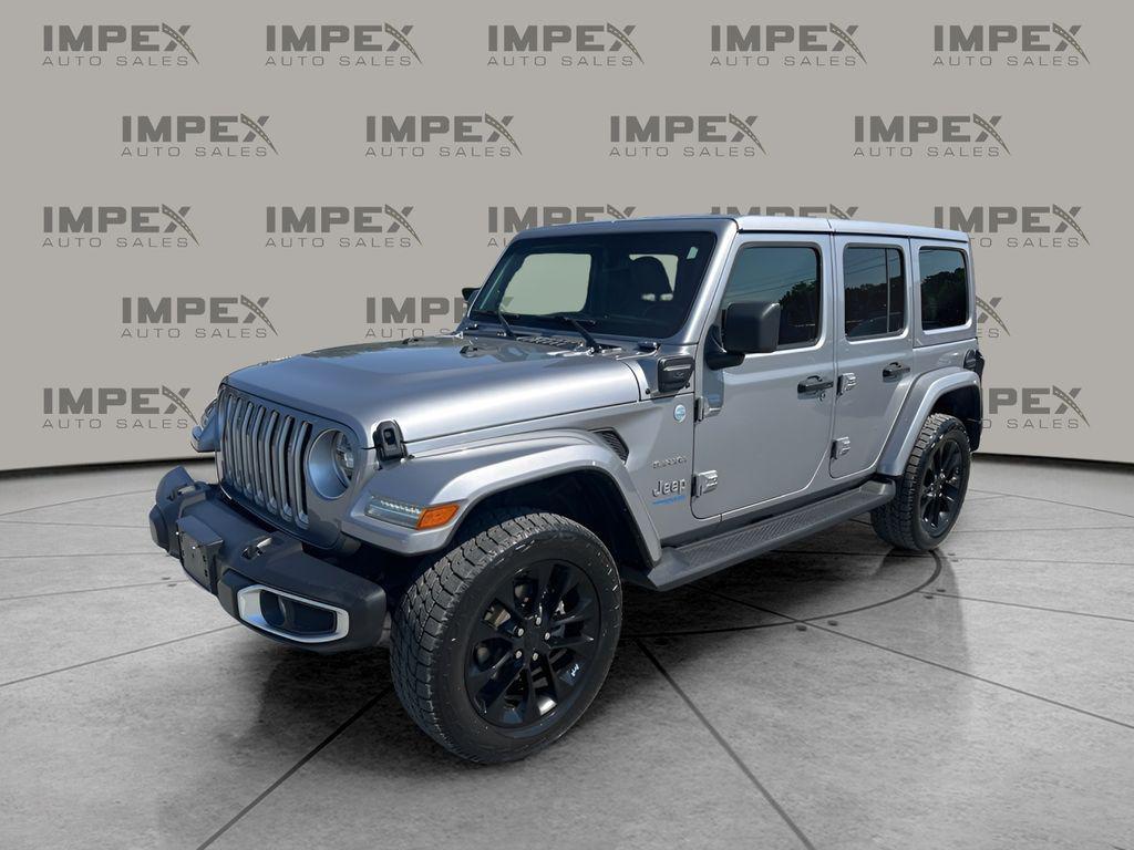 used 2021 Jeep Wrangler Unlimited 4xe car, priced at $27,500