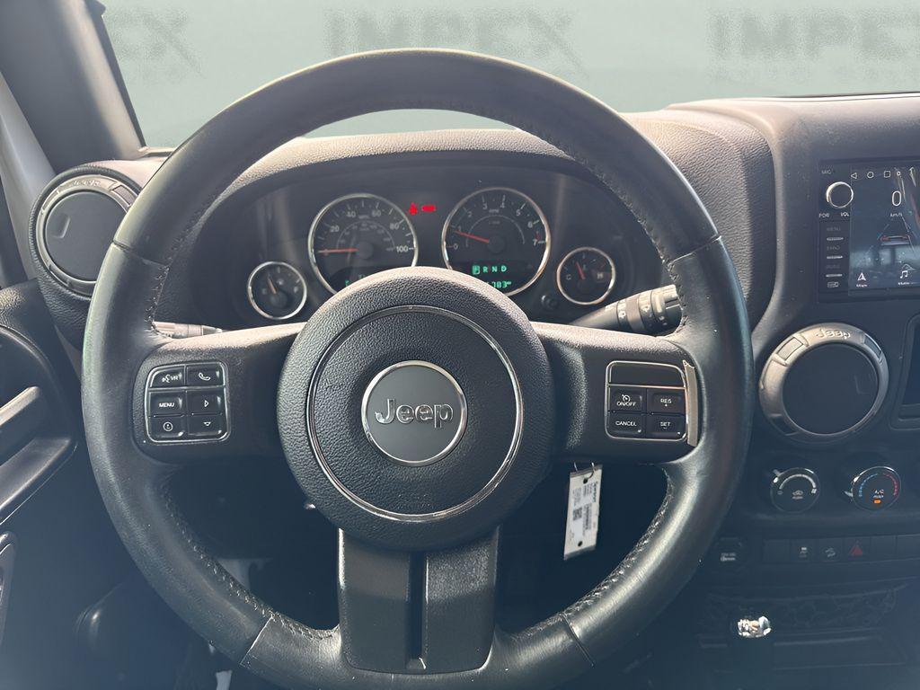 used 2017 Jeep Wrangler Unlimited car, priced at $15,375