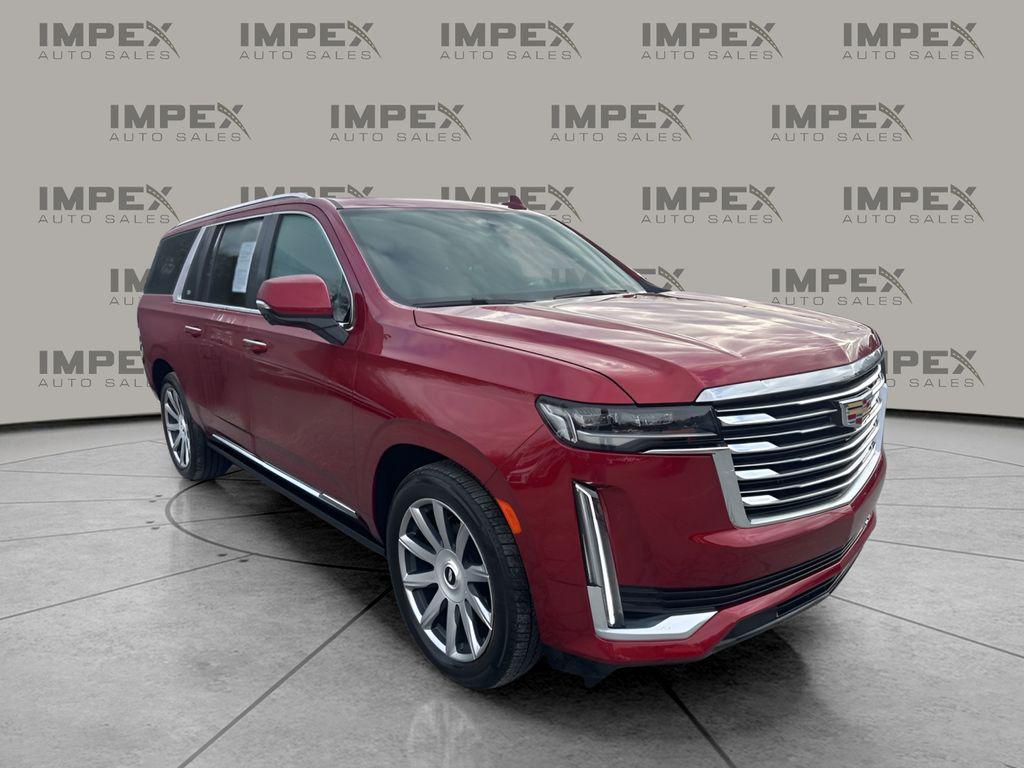 used 2024 Cadillac Escalade ESV car, priced at $86,200